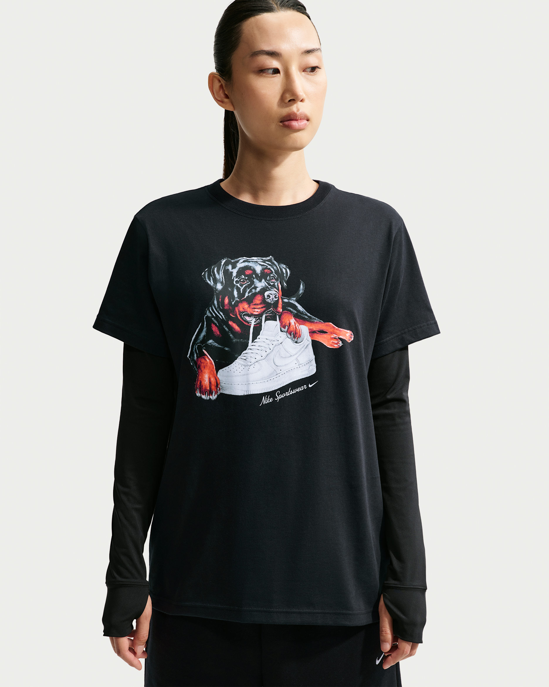 Nike Sportswear Classic Women's Oversized T-Shirt. Nike JP